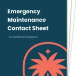 emergency maintenance contact sheet thumbnail